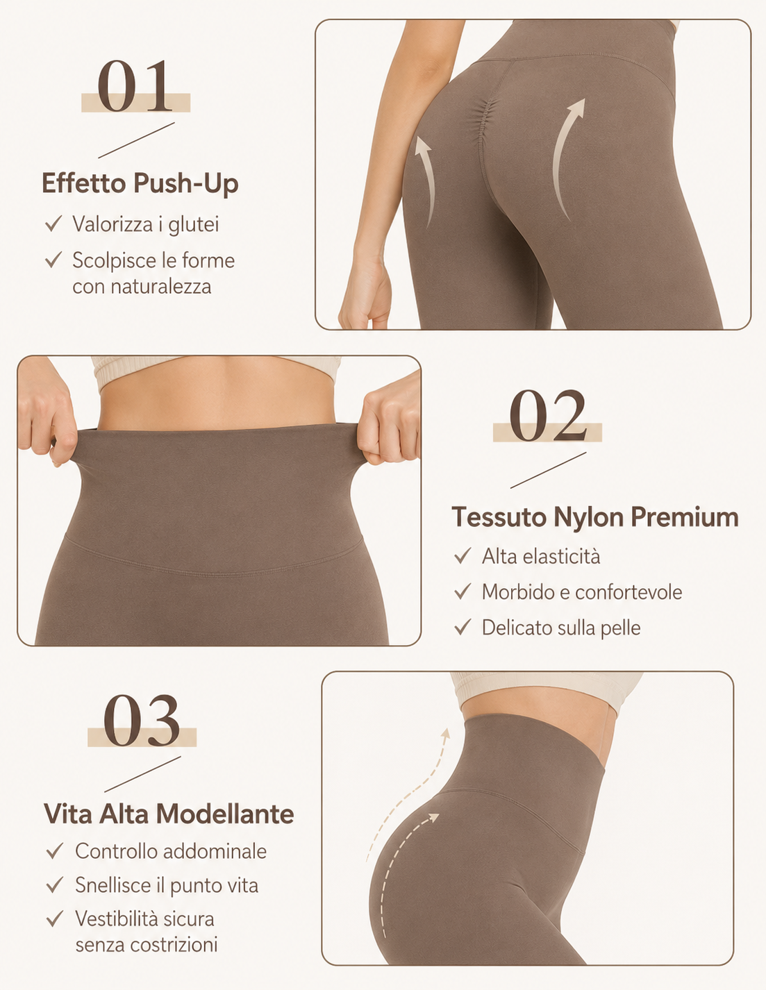 Leggings modellanti
