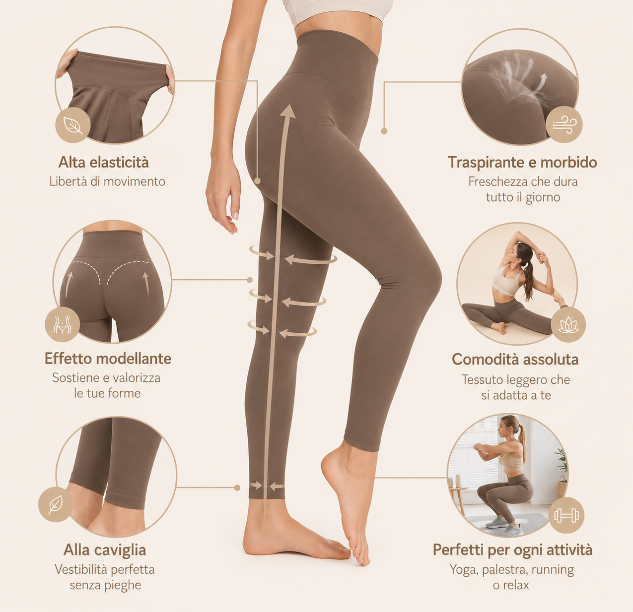 Leggings modellanti